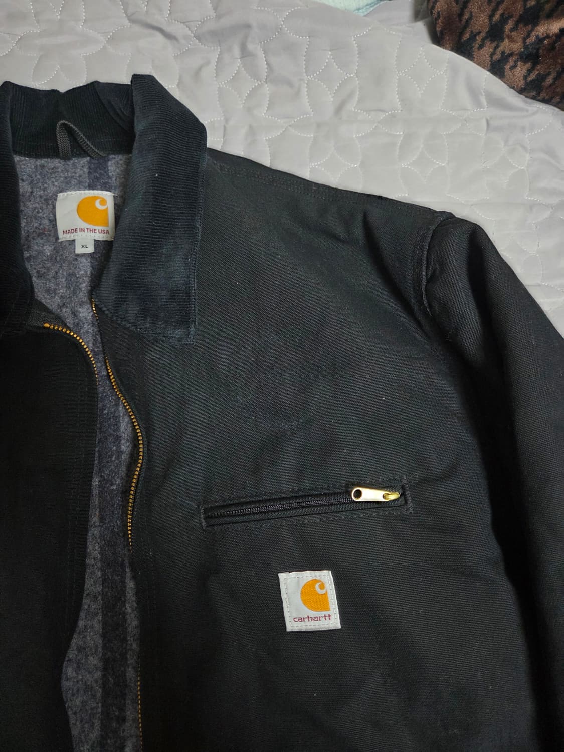 칼하트 j001 블랙 XL 상품이미지6