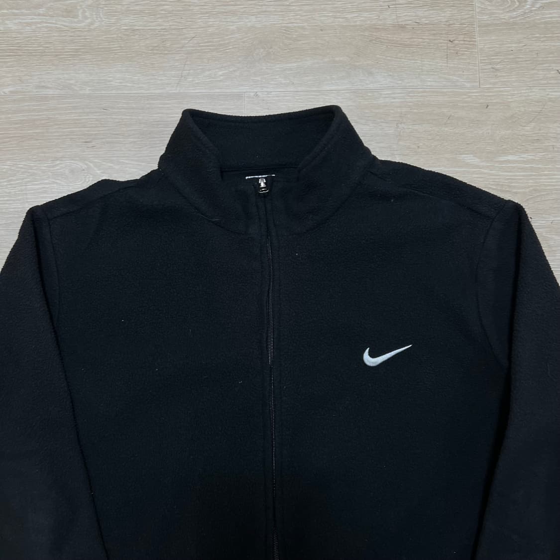 나이키 스우시 후리스 플리스 집업자켓 [블랙] XL/105 상품이미지2