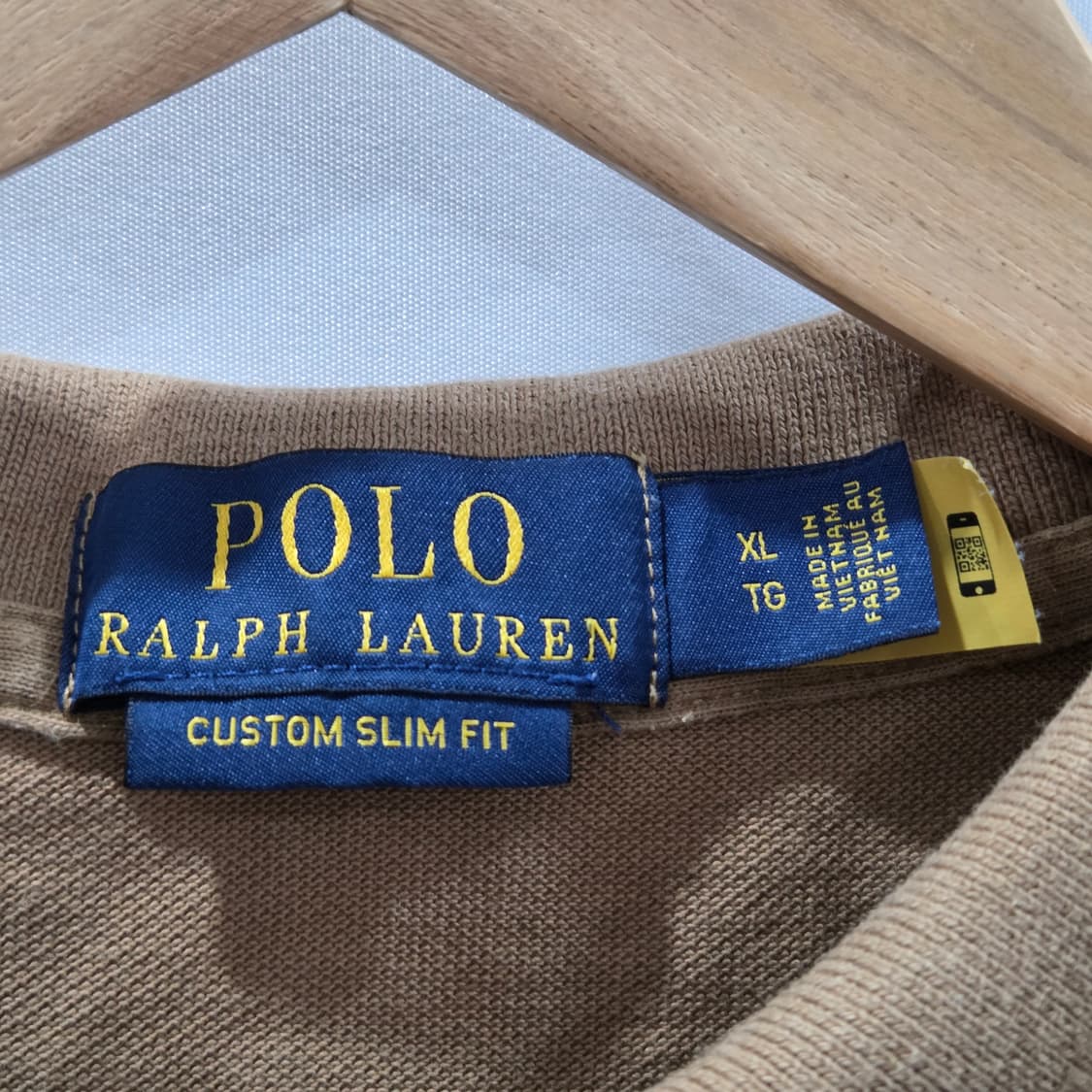 폴로랄프로렌 피케 카라 반팔티 베이지 XL  상품이미지3