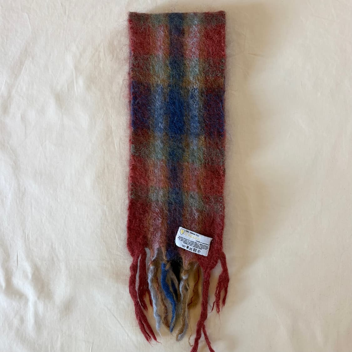 80s AUSTRALIA St. Albans 모헤어 머플러 상품이미지2