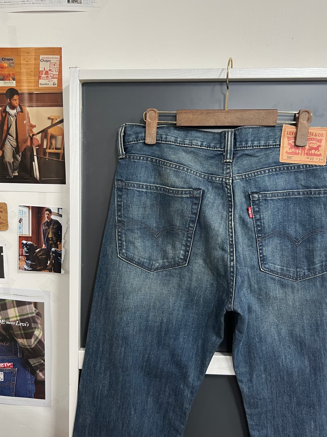 Levis 리바이스 505 레귤러 스트레이트 데님 팬츠 상품이미지2