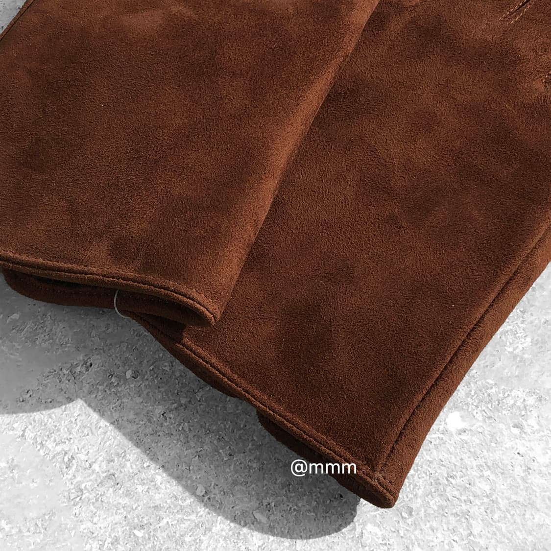 [Unisex] 스웨이드 가죽 장갑 스마트터치 상품이미지6