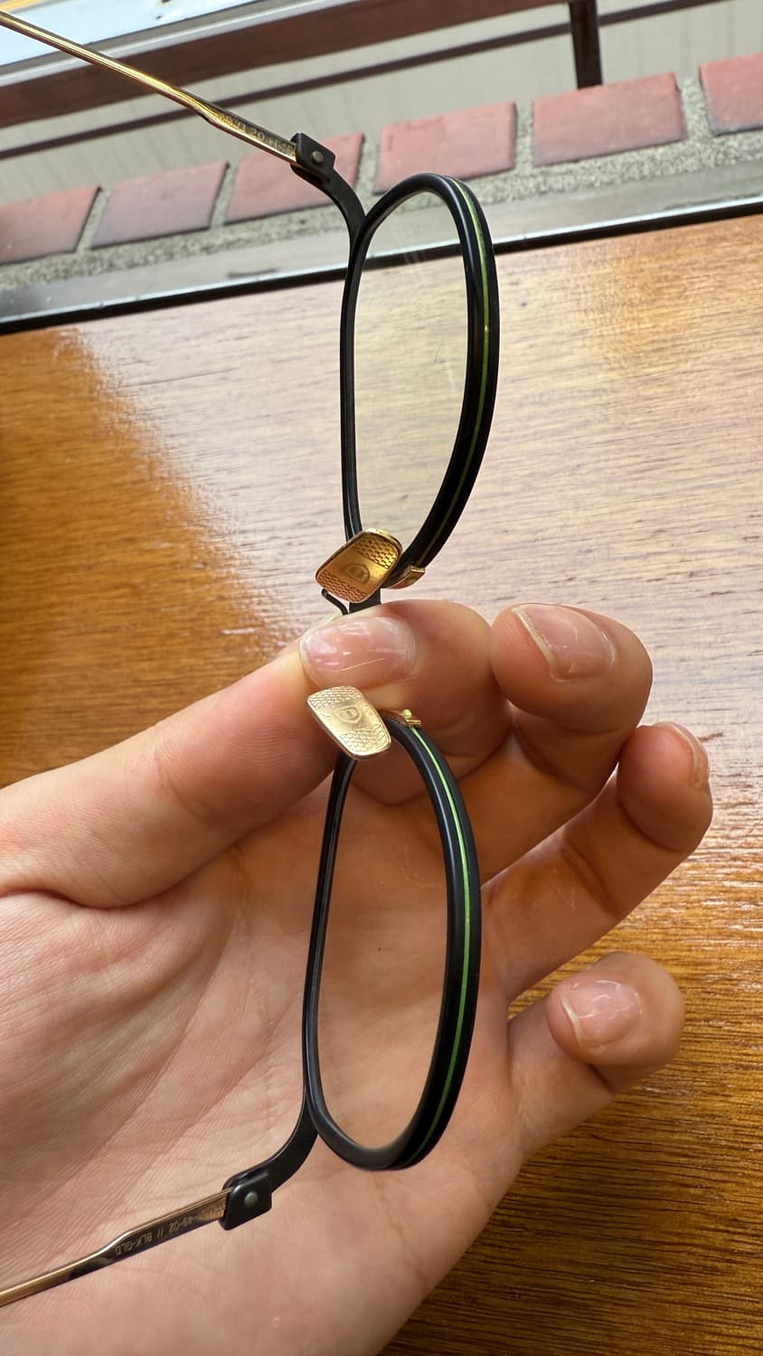 블랙 컬러 구하기 힘들어요 DITA 스키마2 GD_BK (02) 안경테 상품이미지4