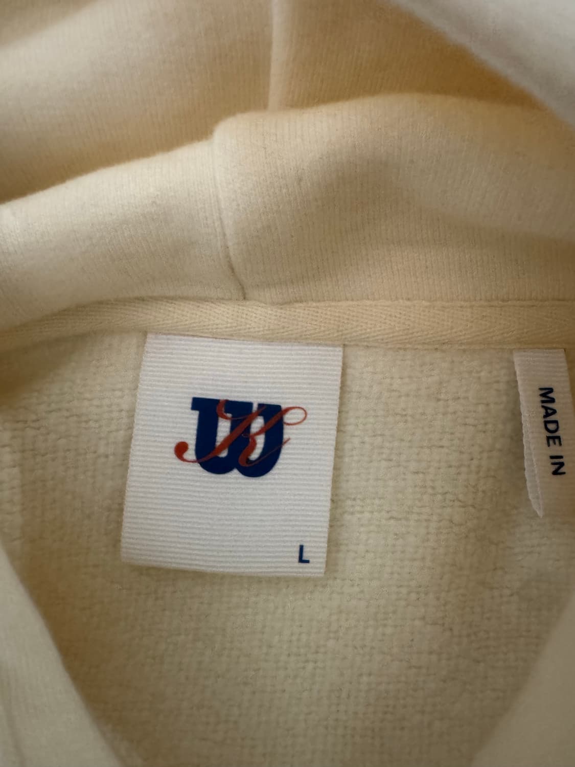 kith 키스 x wilson 윌슨 콜라보 후드 티 상품이미지4