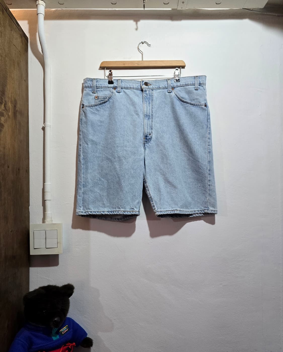 90s 리바이스 505 오렌지탭 데님 쇼츠 USA (Levis) 상품이미지1