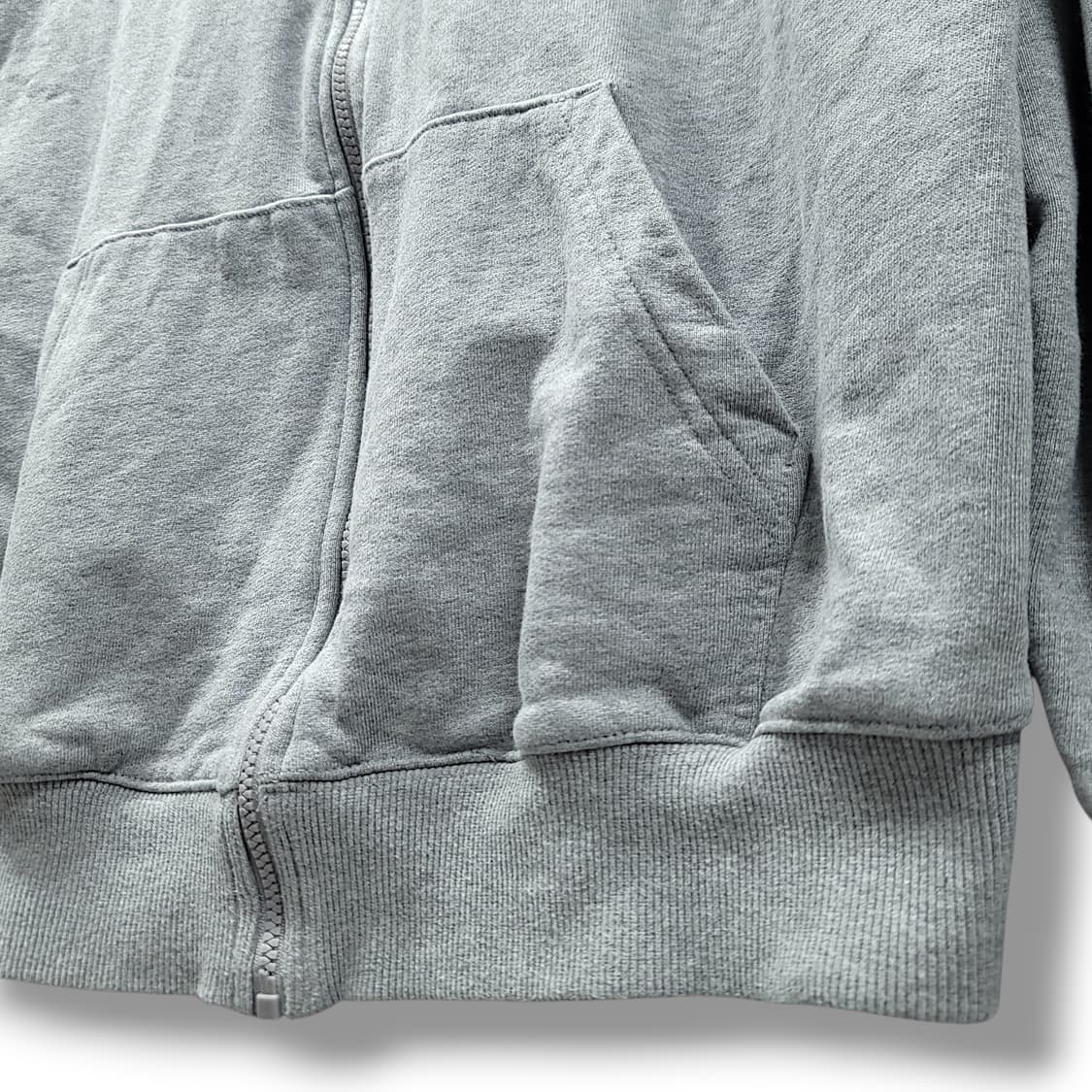 [XL] MLB 뉴욕양키즈 멜란지 그레이 후드집업 상품이미지6