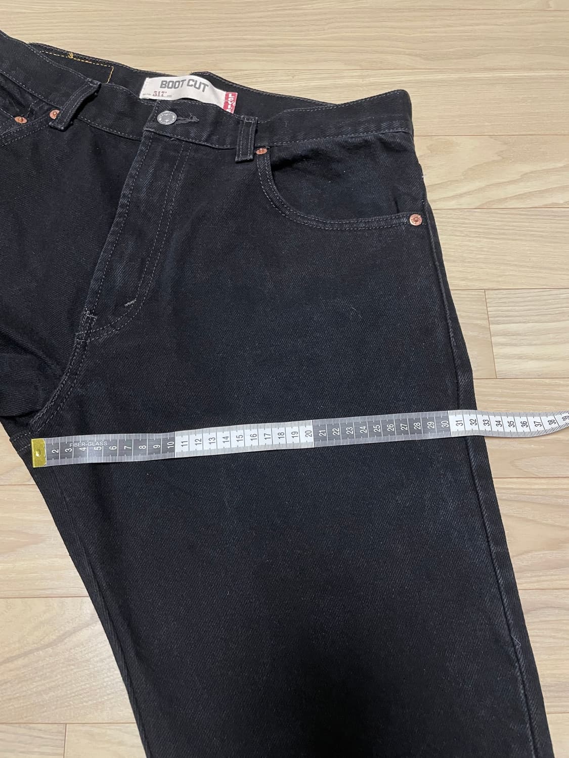 빈티지 리바이스 517 블랙 팝니다 상품이미지7