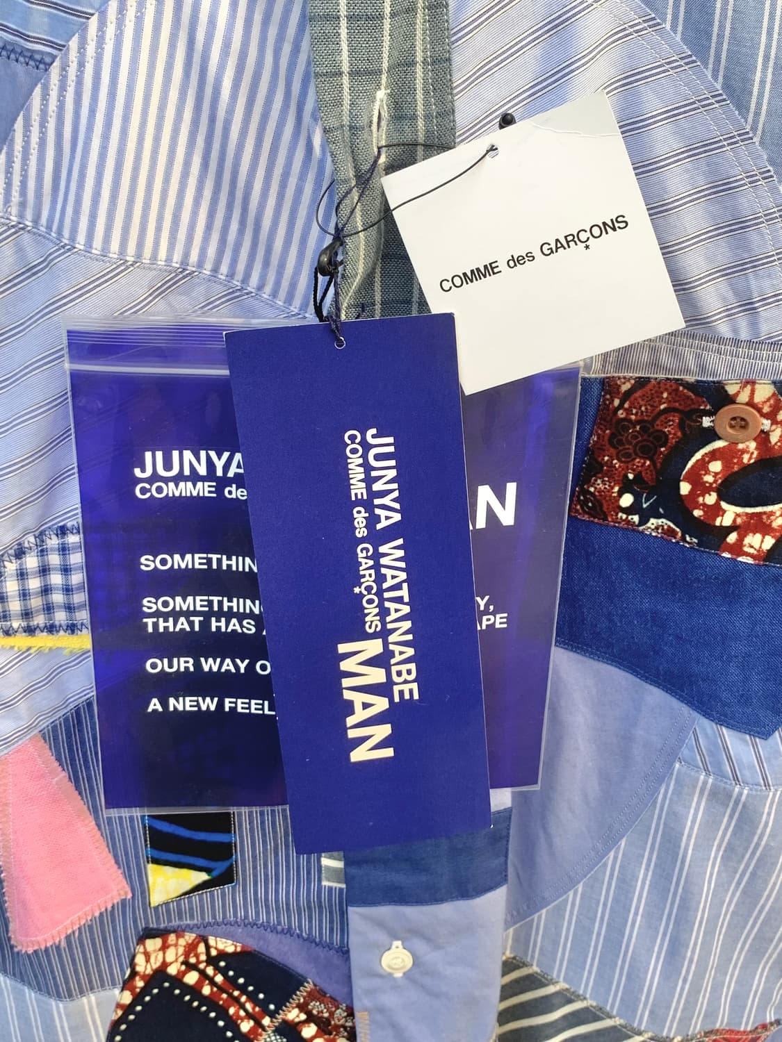 준야 와타나베 패치워크 셔츠 상품이미지3