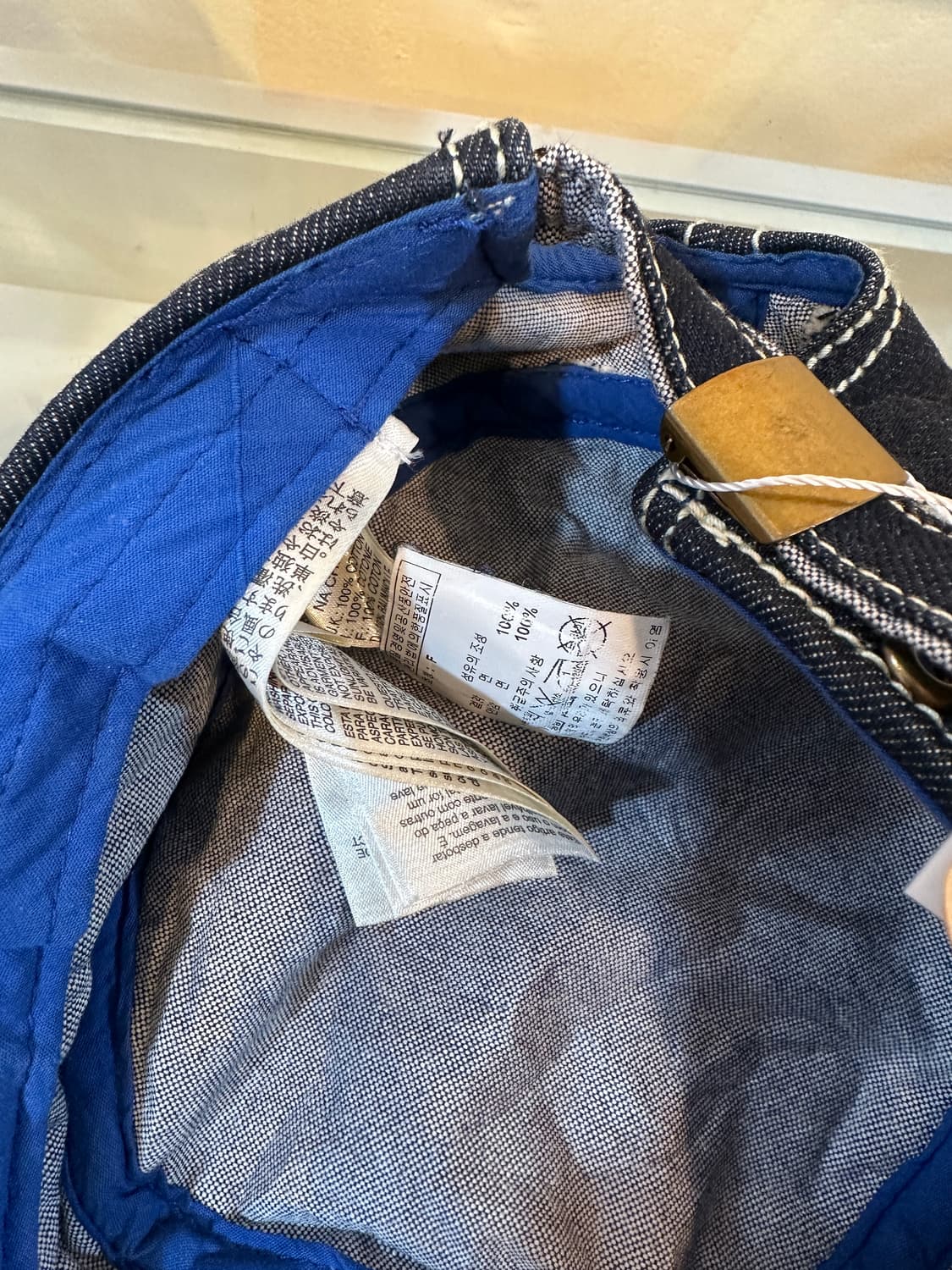 디젤 빈티지 데님 군모 상품이미지7