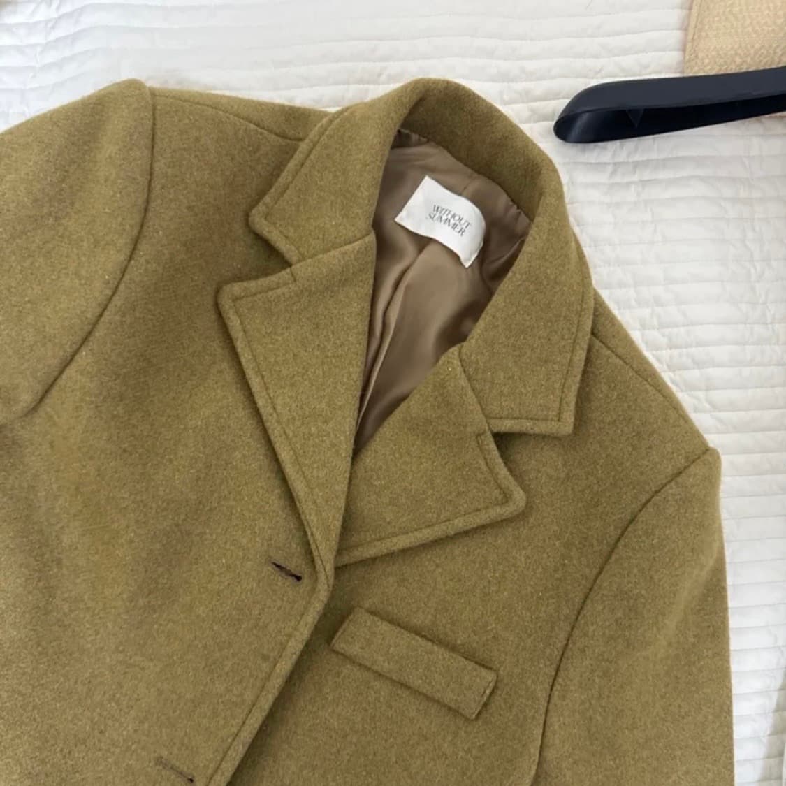 위드아웃썸머 로만자켓 (카키) 상품이미지2