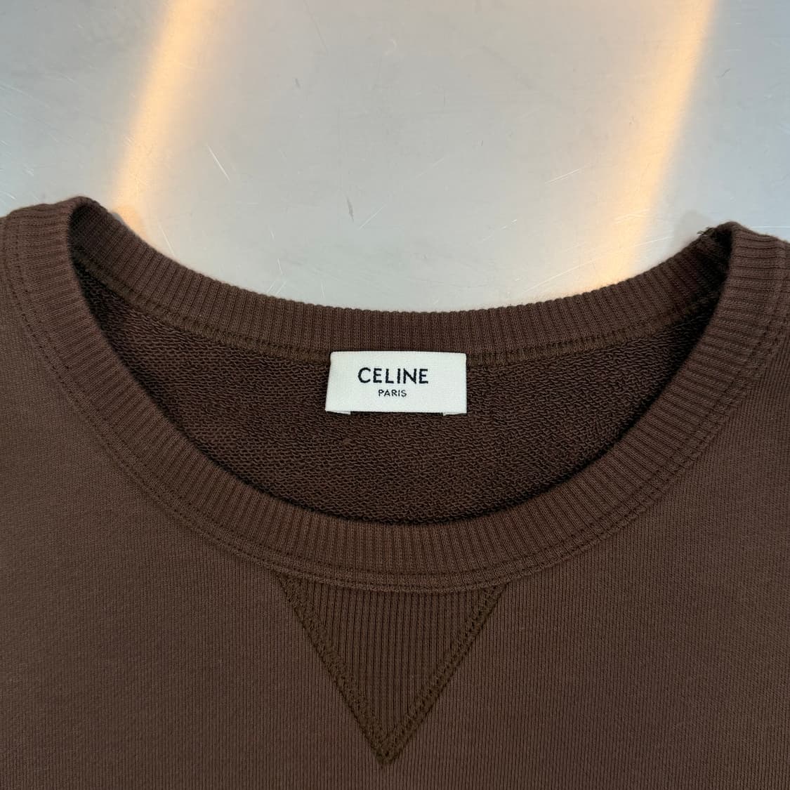 [리오브] 셀린느 스티치 로고 맨투맨 상품이미지4