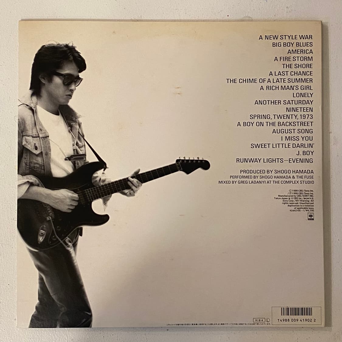 (LP-일본반) Shōgo Hamada - J.Boy (2LP) 상품이미지2