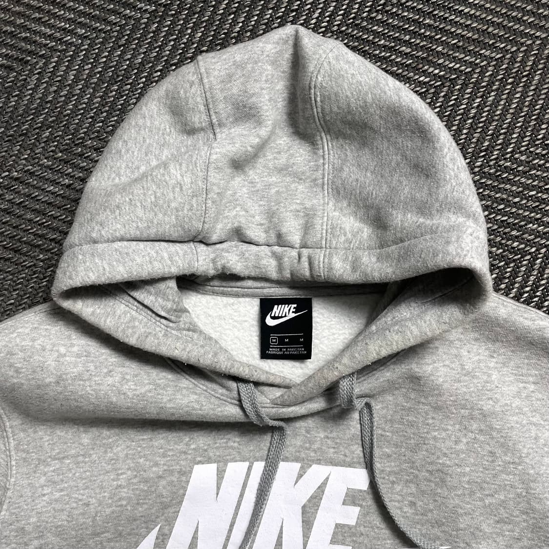 나이키 NSW 스우시 그레이 기모 후드 티셔츠o 4938 상품이미지5