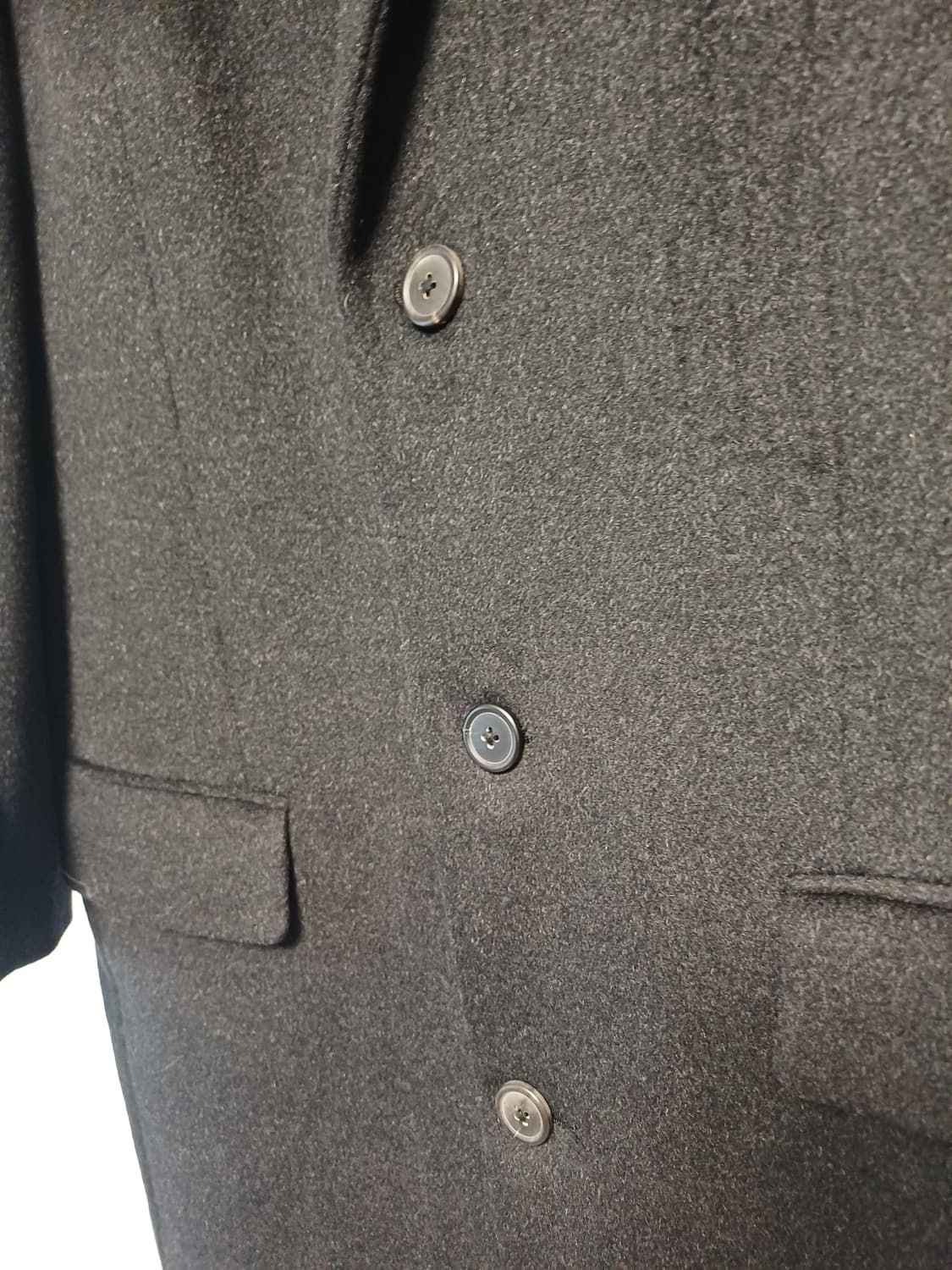 THEORY 남성 캐시울 롱코트 (95) 상품이미지3