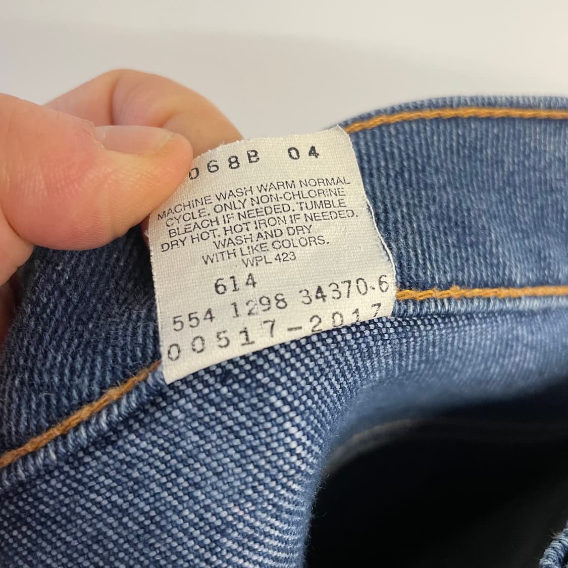 90s 리바이스 517 부츠컷 데님팬츠 상품이미지8
