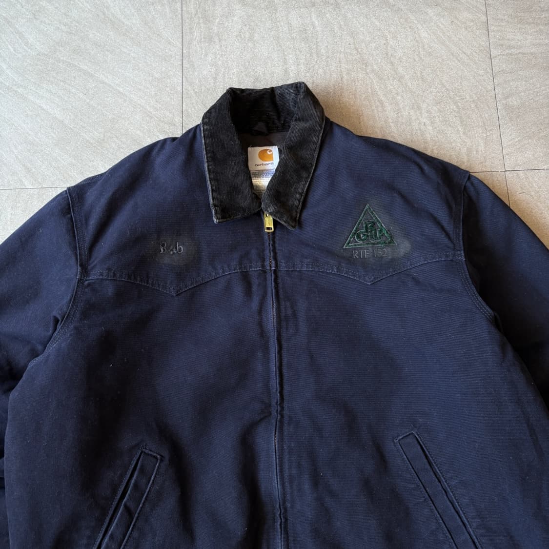 칼하트 정품 네이비 산타페 자켓 상품이미지3
