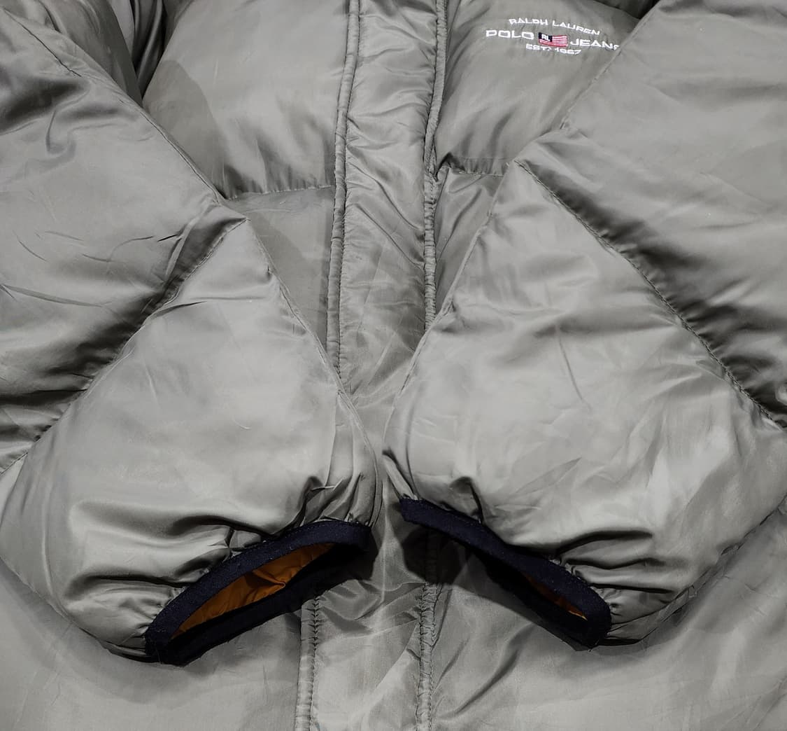 폴로 랄프로렌 진스 00s 후드 푸퍼 패딩 M 상품이미지4
