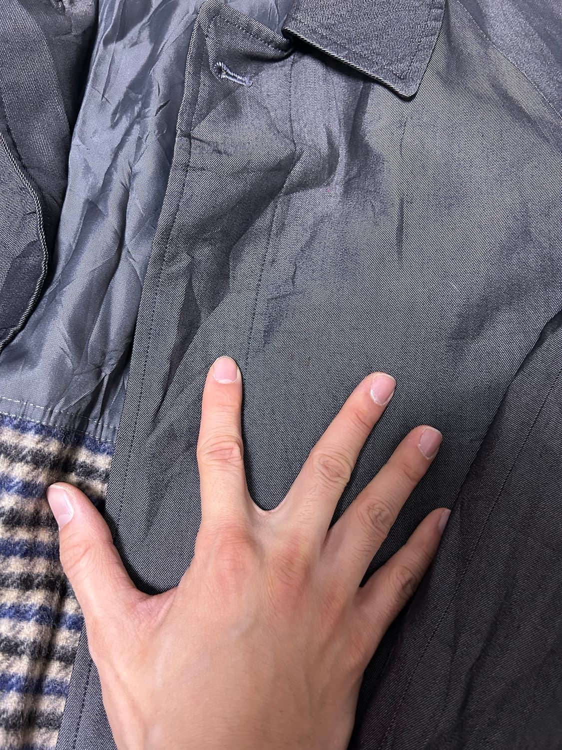 일본판 트랜치코트 사이즈 105 상품이미지3