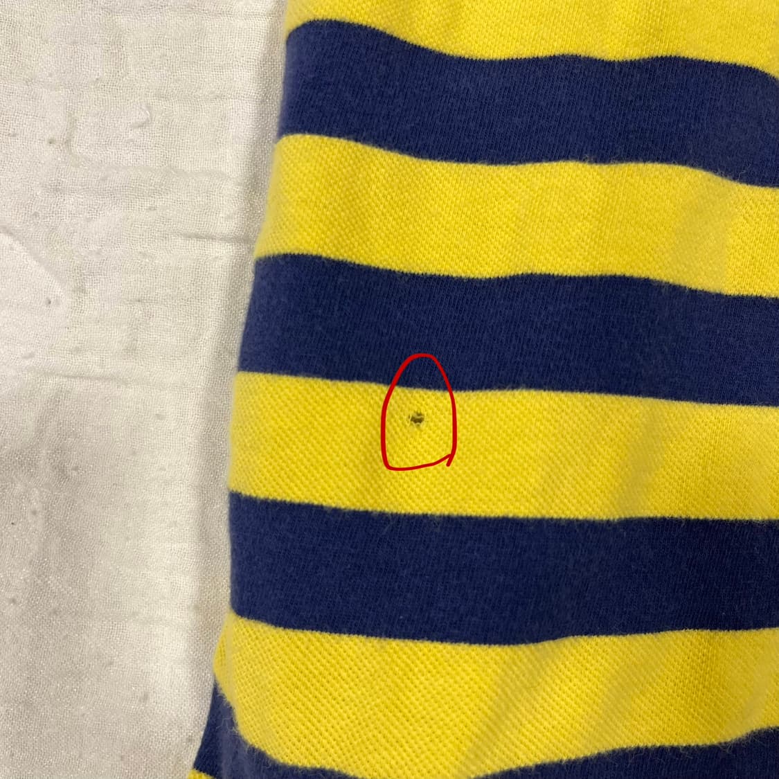 폴로 Ralph Lauren 키즈 스트라이프 반팔 티셔츠 M 10-12 상품이미지3