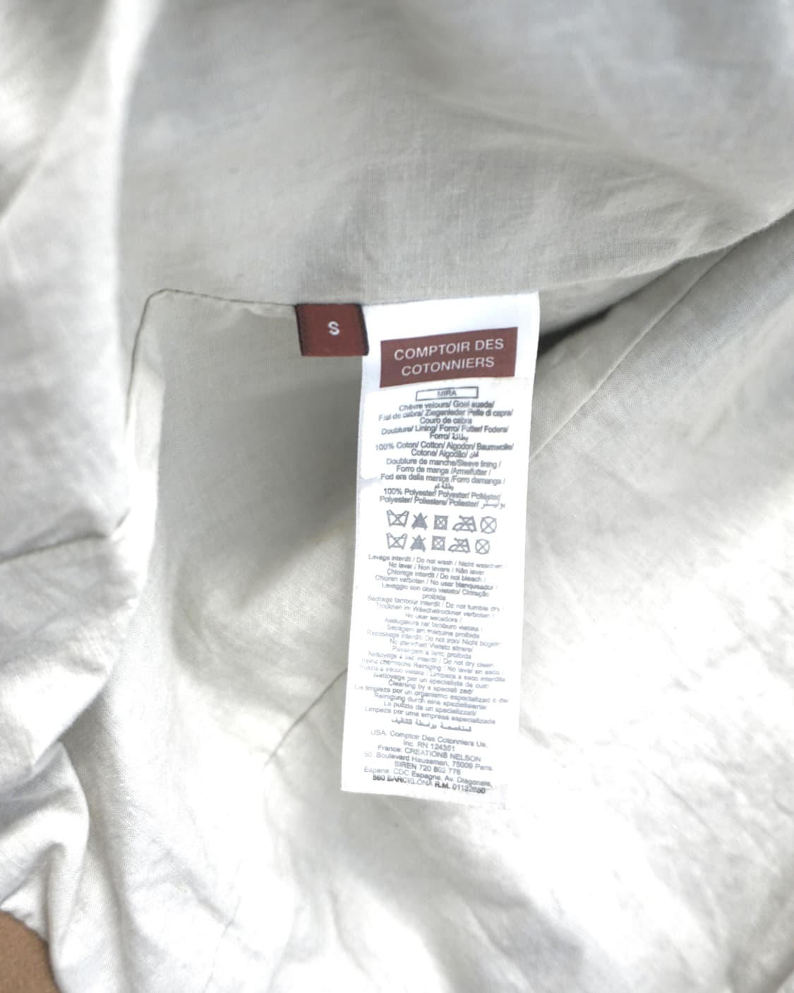 COMPTOIR DES COTONNIERS suede jacket 상품이미지9