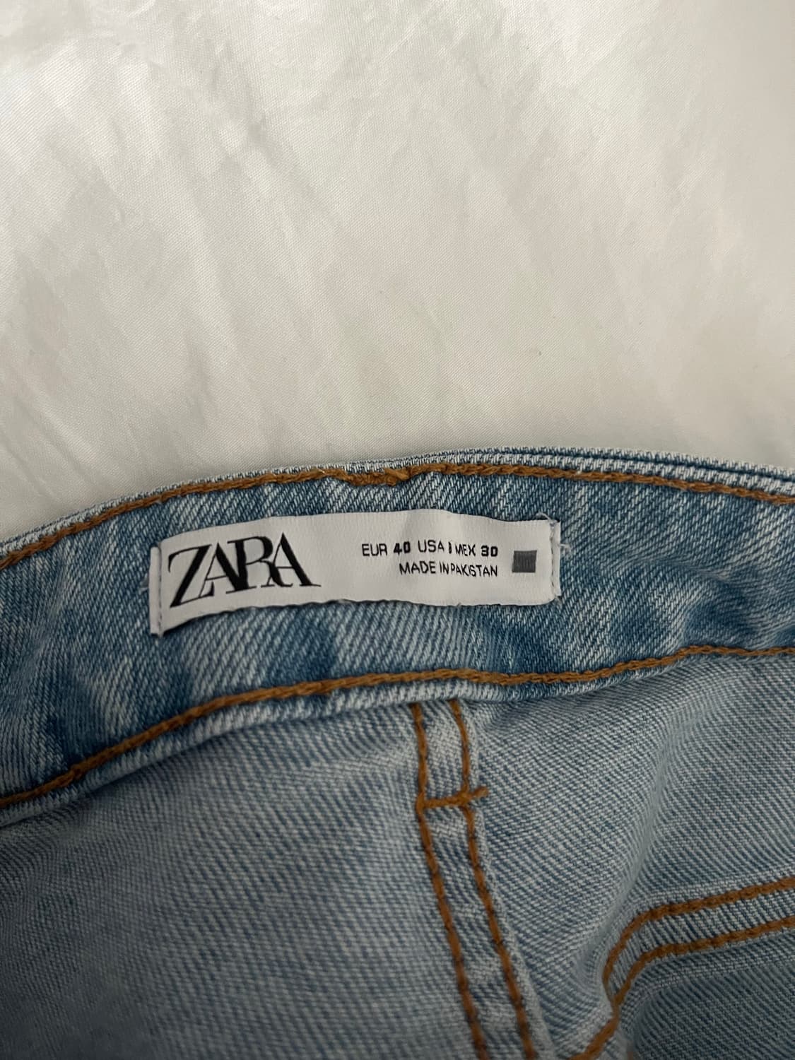 Zara 부츠컷 데님 40 상품이미지3