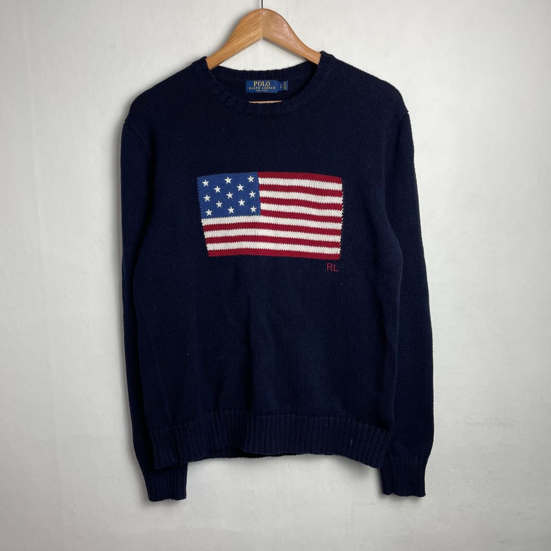 폴로 성조기 니트 상품이미지1