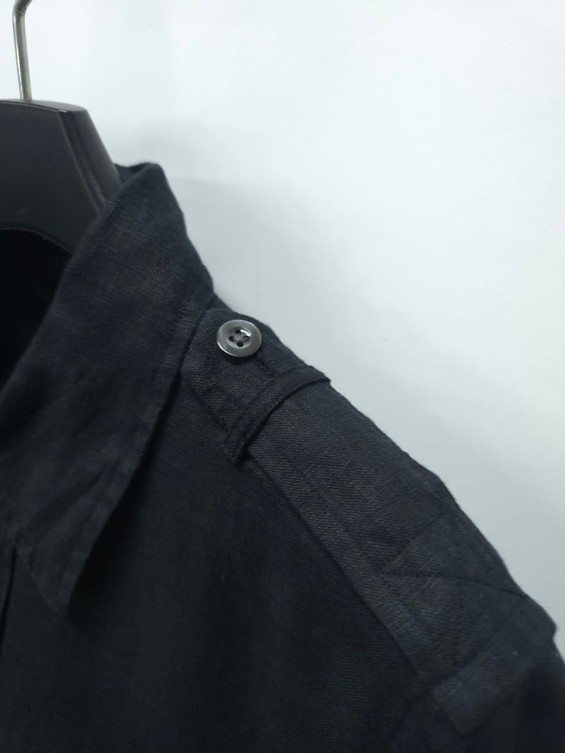 랄프로렌 블루라벨 00's 여성 린넨 견장 셔츠 (슬림핏 2사이즈) 상품이미지5