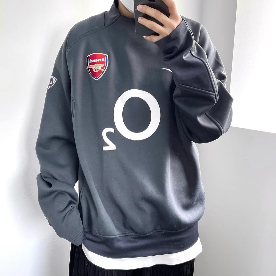 나이키 스우시 아스날 05/06 시즌 O2 써멀 탑 상품이미지2