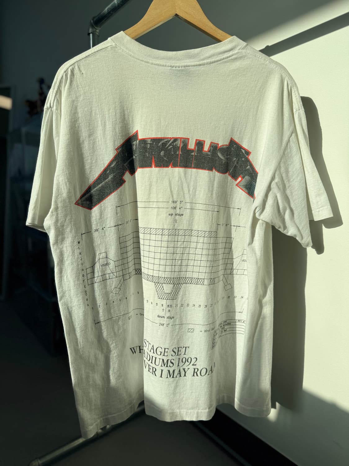 (XL)90s Metallica Wherever May Roam Tour 상품이미지2