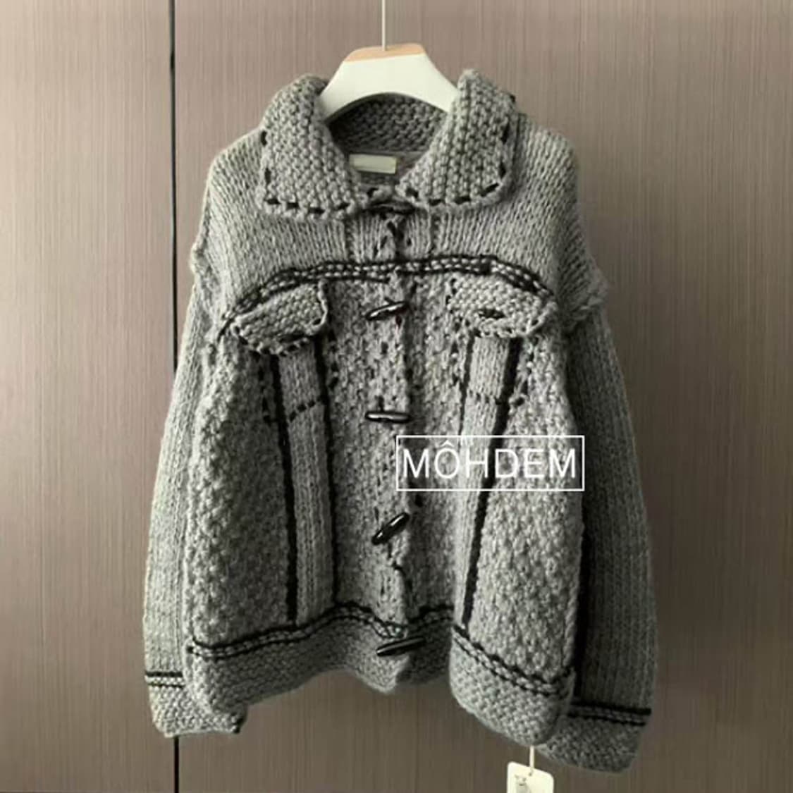 [premium]헤비울 코위찬 가디건 상품이미지7