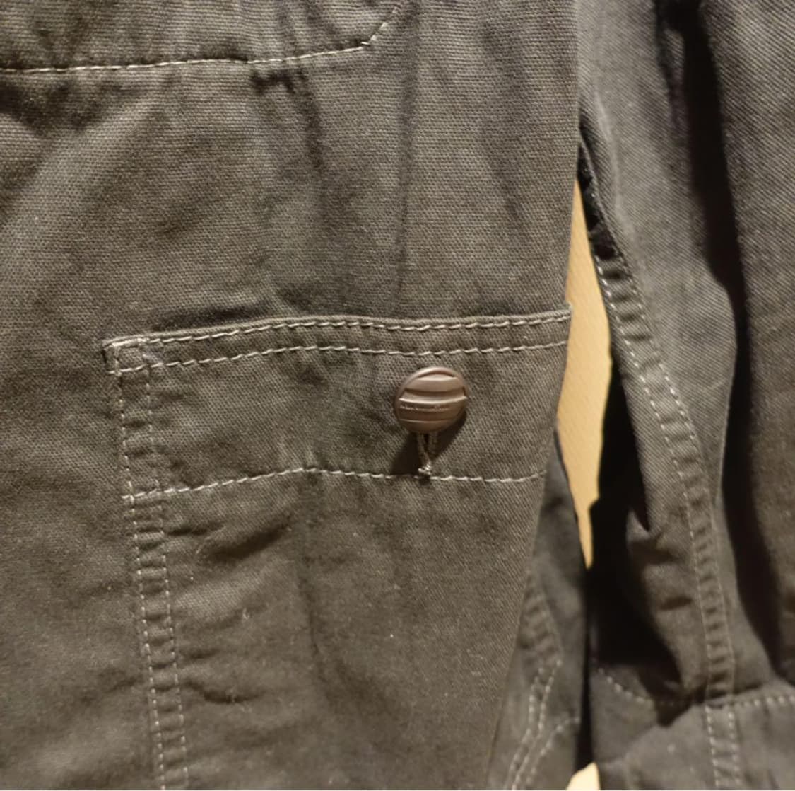 이세이미야케 맨 블랙커버올 자켓L 상품이미지5