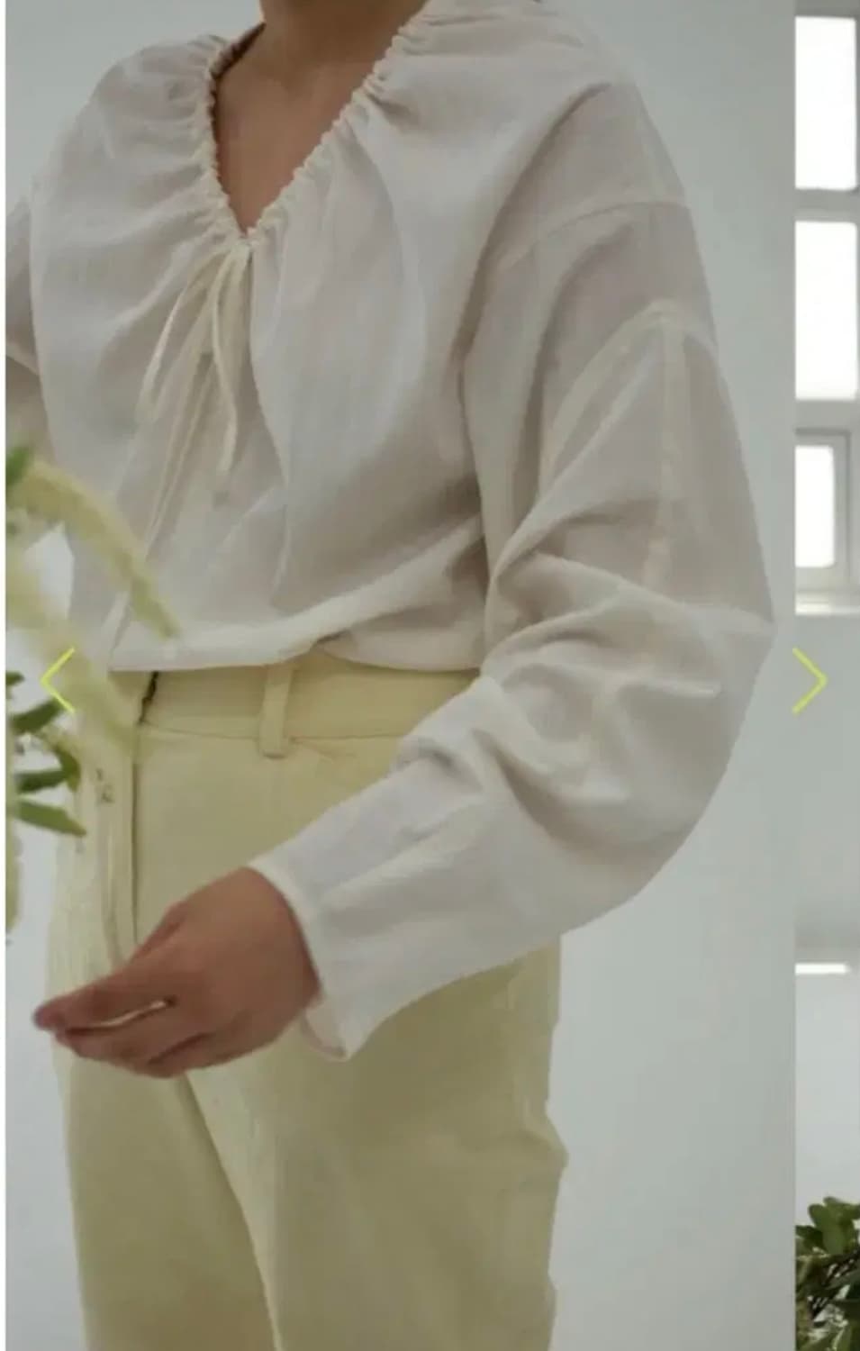 에토스 자체제작 자카드 팬츠 상품이미지1