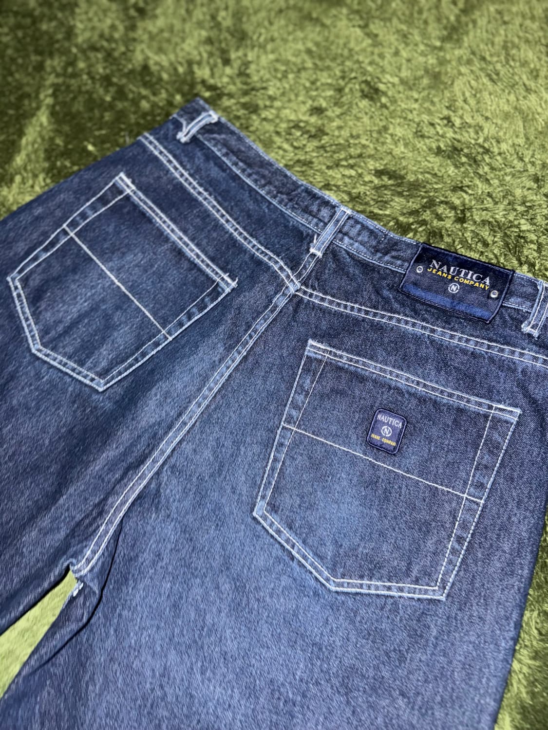 [38] 00s NAUTICA 노티카 USA 루즈 스트레이트 크롭 데님 상품이미지8