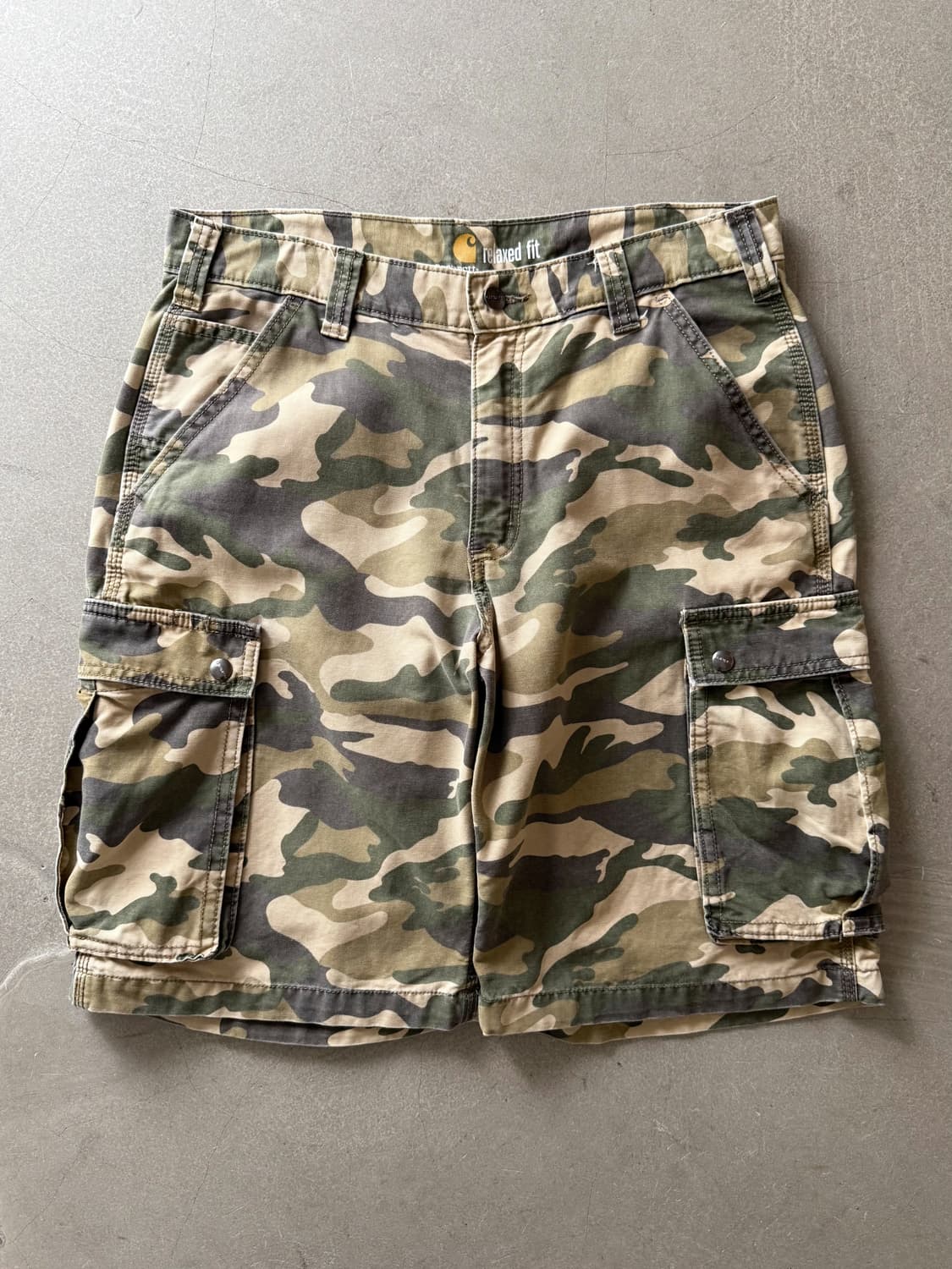 Carhartt Rugged Camo Work Shorts 상품이미지1