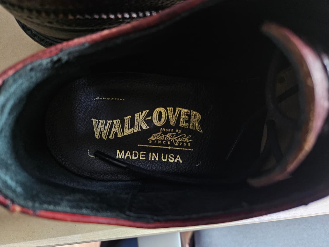 Walk Over 윙팁 더비 슈즈 260 상품이미지8