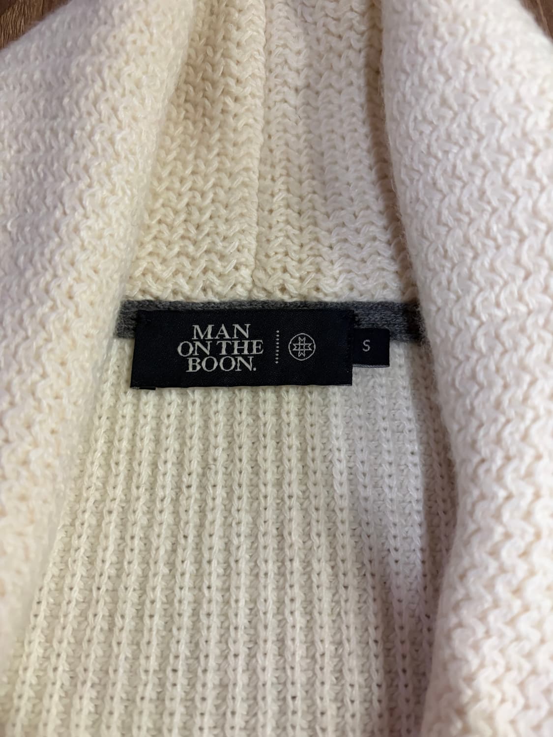 맨온더분 숄카라 가디건 상품이미지2