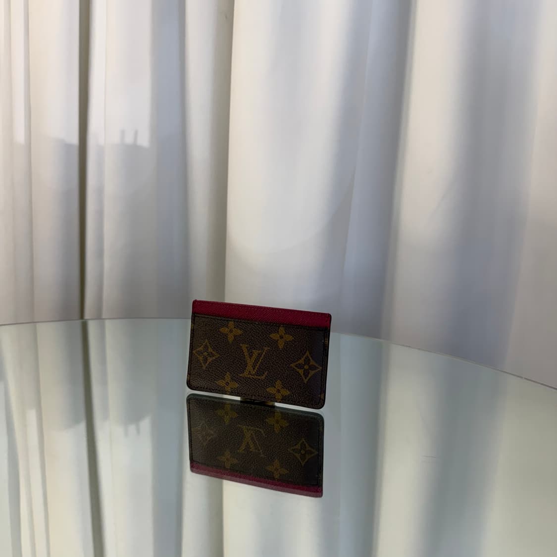 루이비통 모노그램 푸시아 카드지갑 상품이미지3