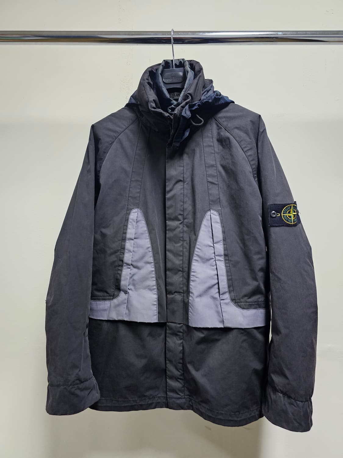 스톤아일랜드 ss2004 Technical hooded jacket 상품이미지1