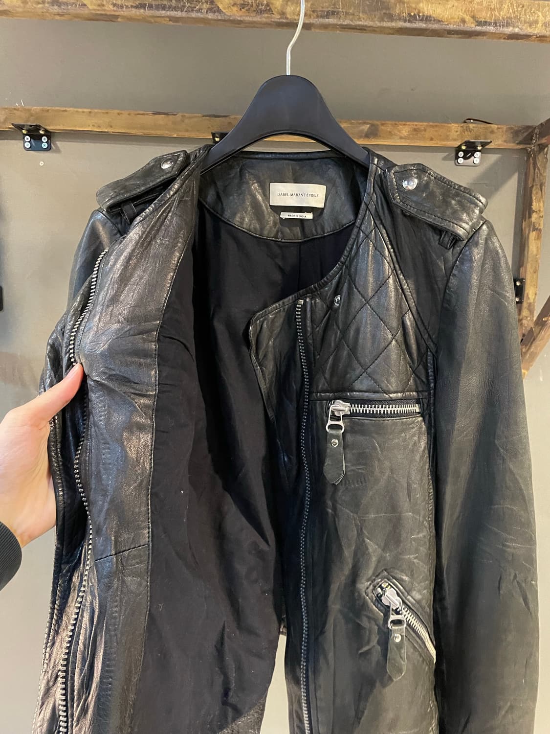 이자벨마랑 램스킨 자켓 상품이미지8