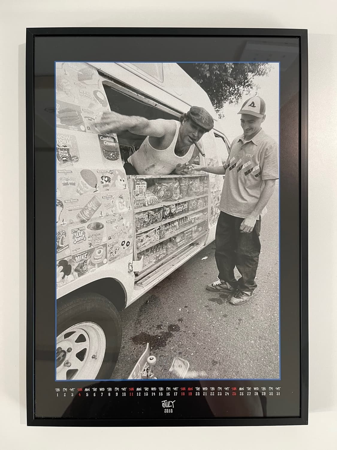 스투시 30주년 한정판 아트 포스터 캘린더 July 상품이미지1