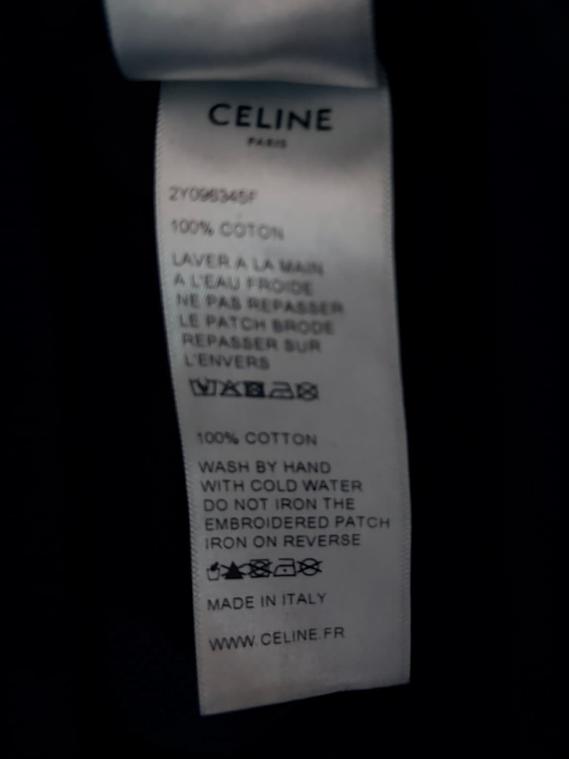 CELINE 트리옹프 로고 후디 여성 38M 상품이미지5