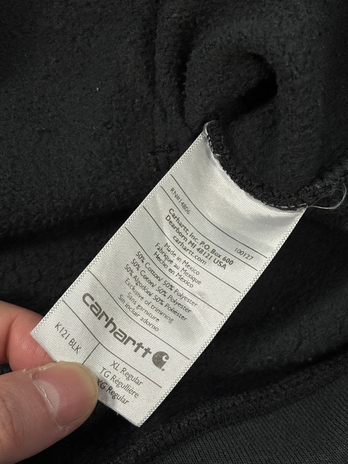 칼하트 미드웨이트 후드 티셔츠 상품이미지7