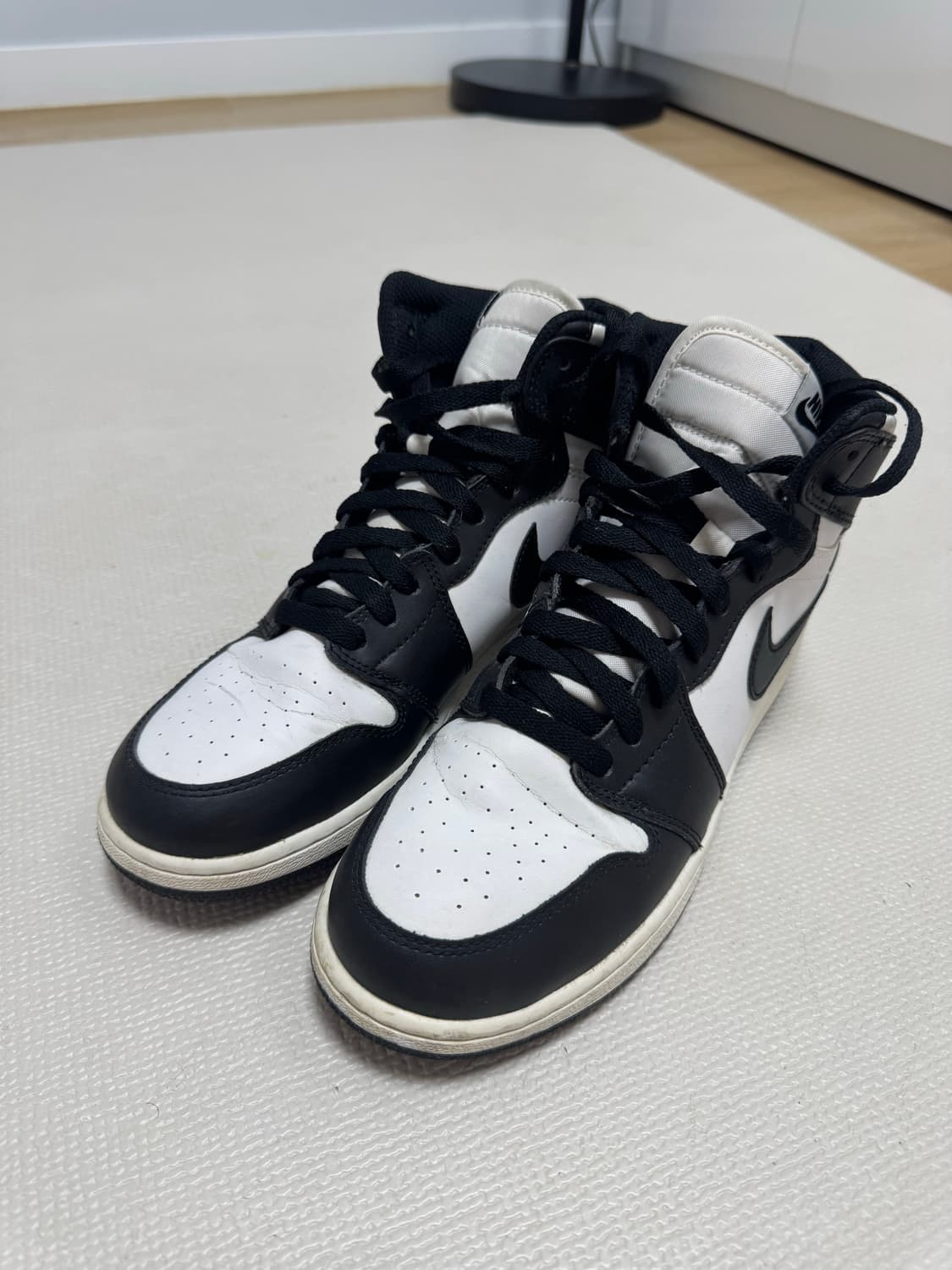 (GS) 조던 1 레트로 하이 OG 블랙 화이트 2014 상품이미지1