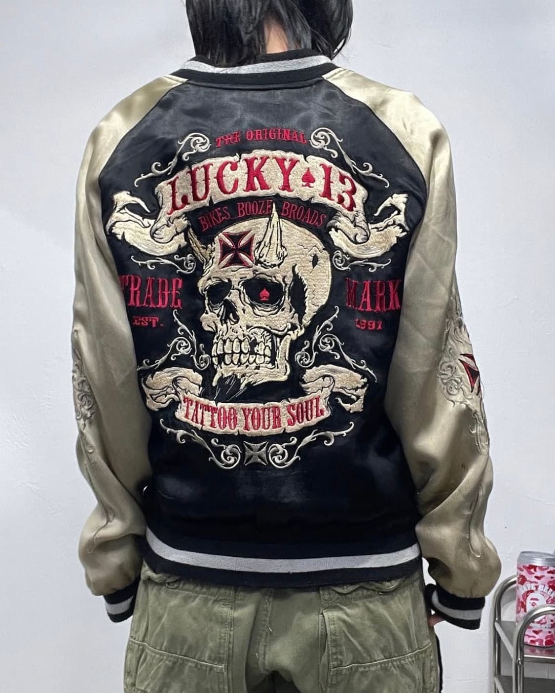 펑크 punk 해골 스카잔 스카쟌 상품이미지3