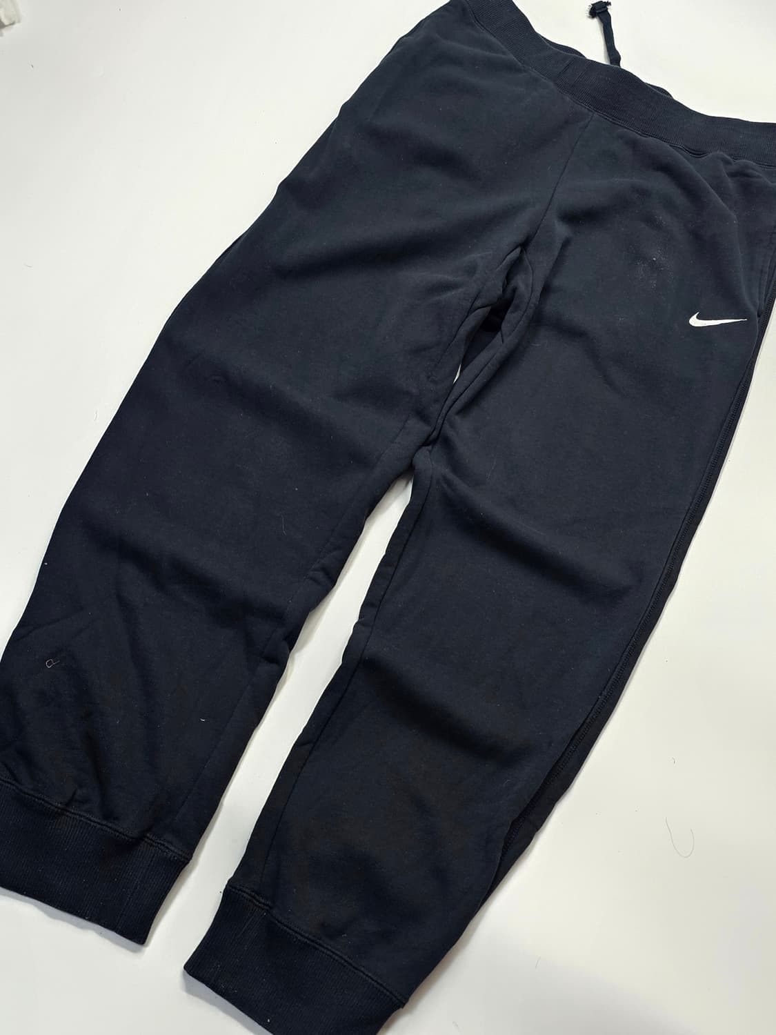 나이키 블랙 기본 스우시 면 조거 바지 상품이미지4