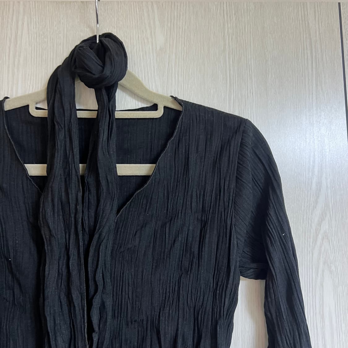 스카프 세트 크롭티셔츠 상품이미지3