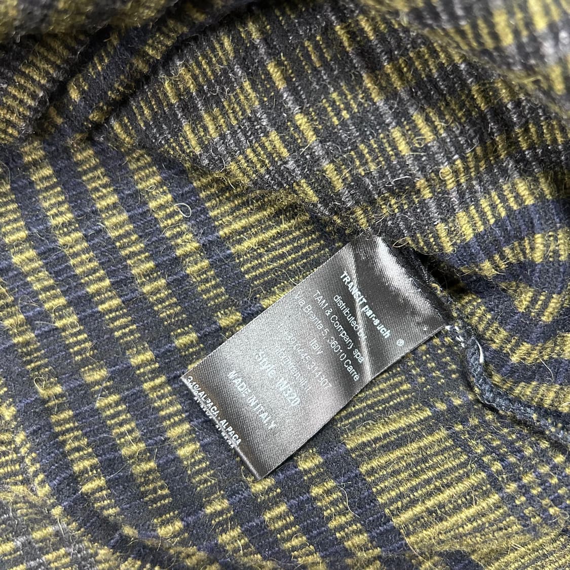 트랜짓 알파카 져지 자켓 상품이미지5