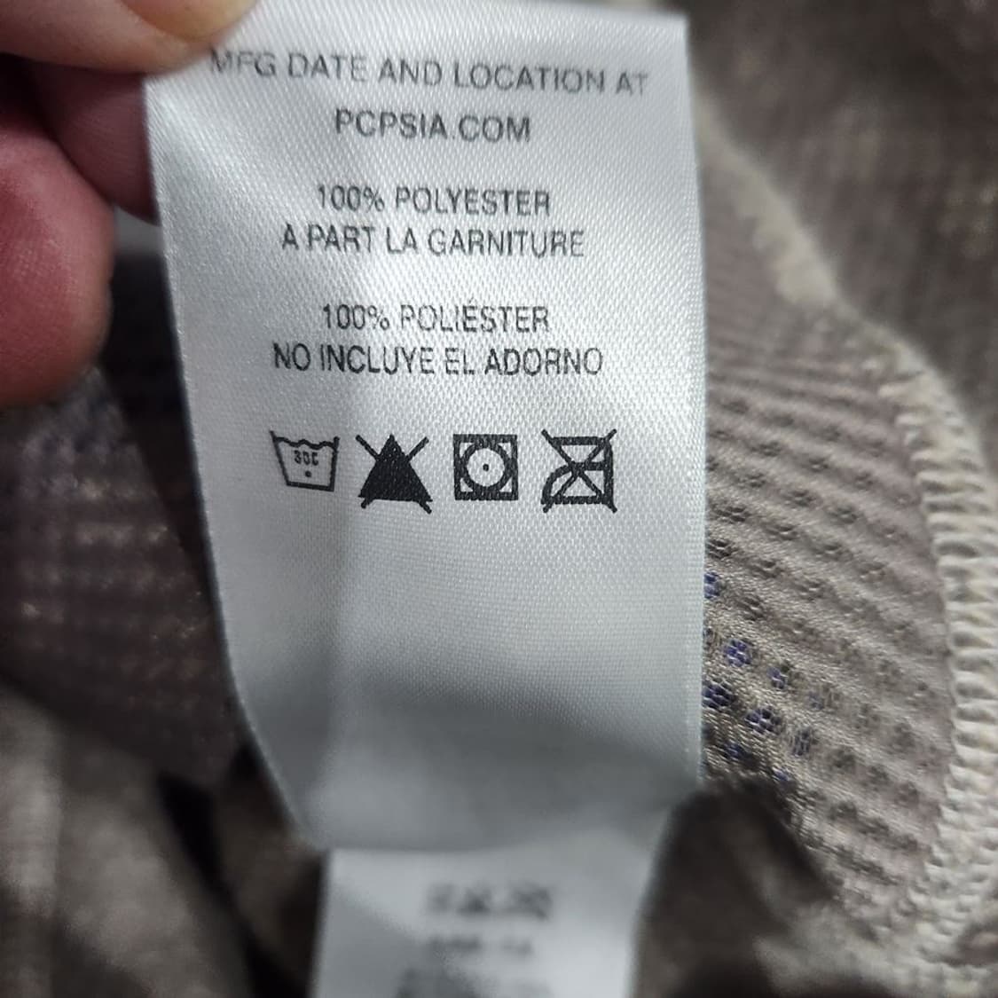 [여S]파타고니아 베이지 플리스 조끼[Y61-072] 상품이미지10