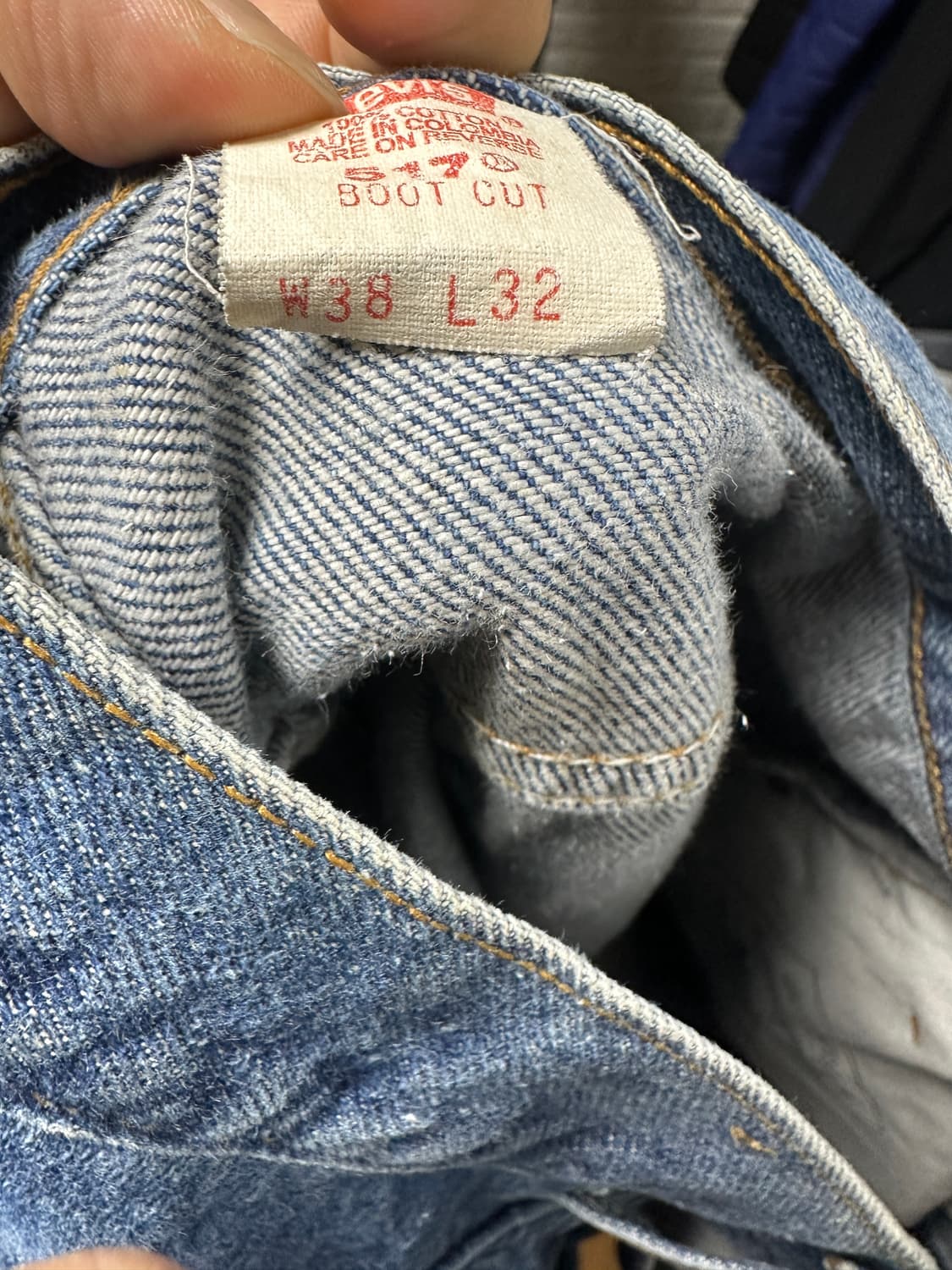 리바이스 빈티지 517 38/32(실사이즈 34-36 추천) 상품이미지6