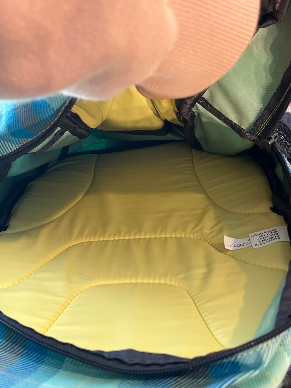 dakine 블루 체크 백팩 🌀 상품이미지9